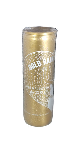 Gold  rain candle