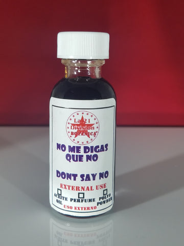 No me digas que no