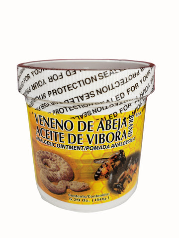 Veneno de abeja aceite de vibora